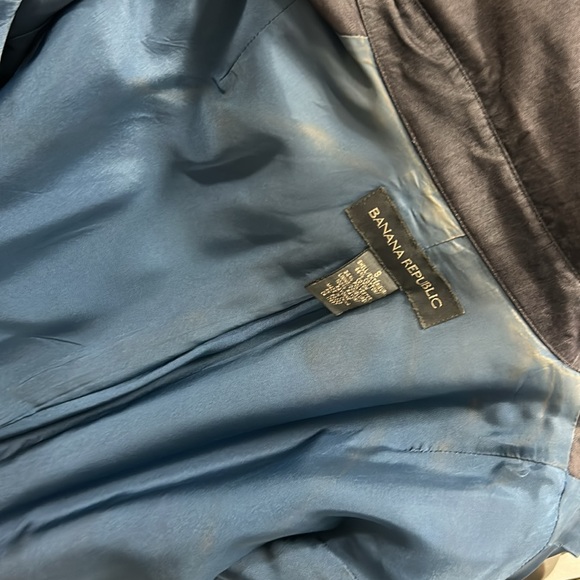 Banana Republic Gray Trench Coat - Picture 7 of 7